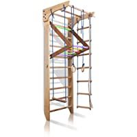 Espaldera de Fitness- Espaldera para Gimnasio Kinder-4-240-Color Complejo Deportivo de Gimnasia- Niños de Juegos 220x80